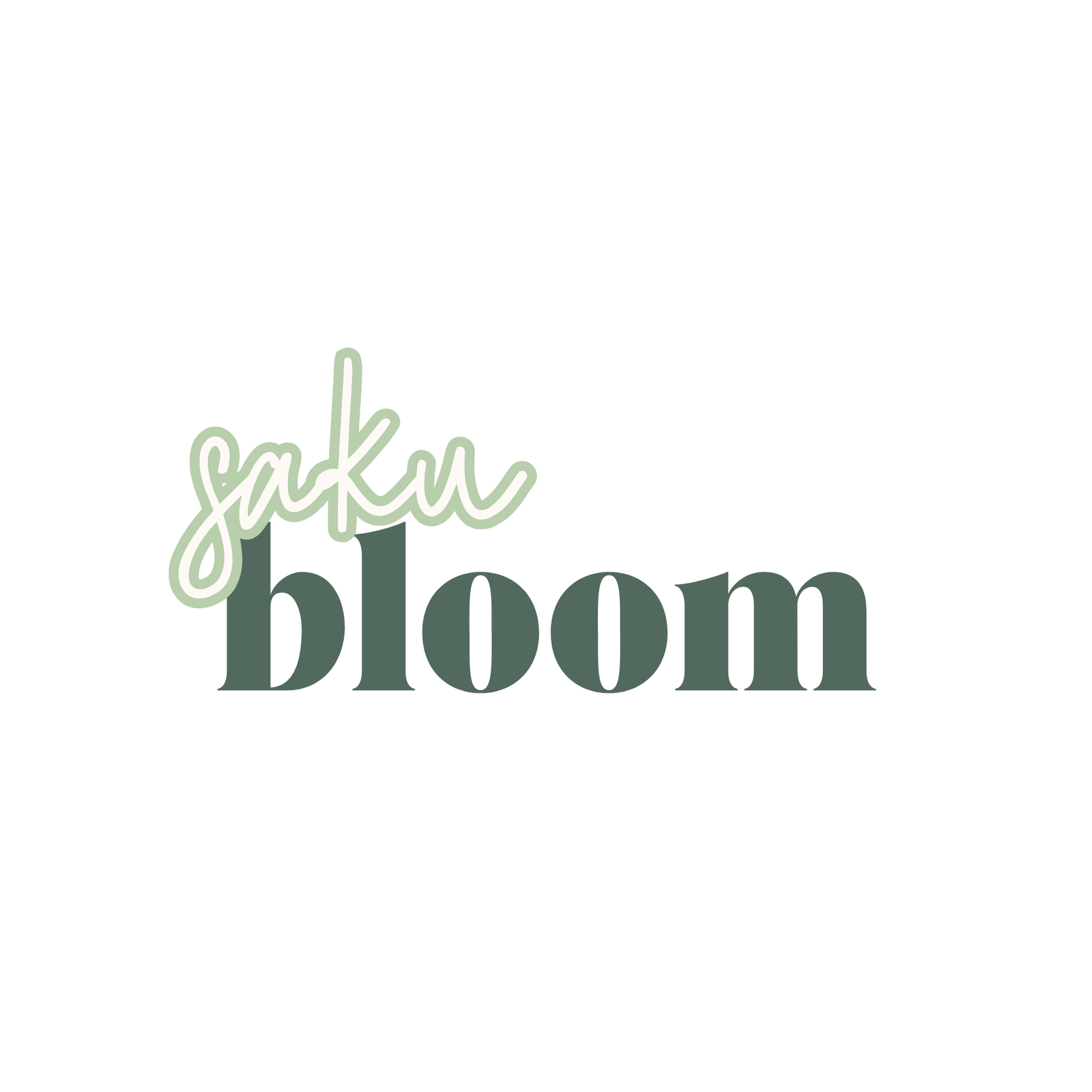 saku bloom cozy hobbies logo